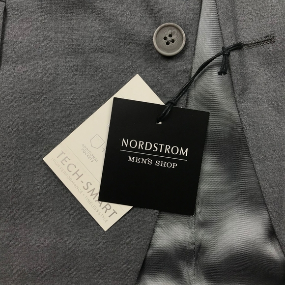 Nordstrom Men's Shop Gray Suit Jacket - Picture 3 of 8